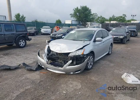 2014 Nissan Sentra Sr из США, поврежденный, VIN 3N1AB7AP5EY320322